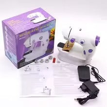 Portable Mini Dual-Speed Electric Sewing Machine, with Foot Pedal & Accessories Kit